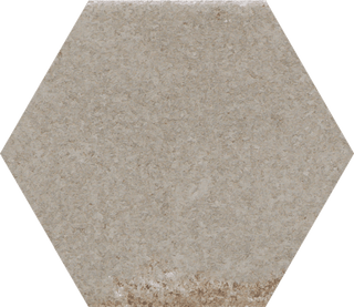Cream Hexagon 5x6 by Happy Floors