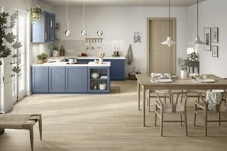 Cream Newport Oak Water Resistant Laminate by Egger