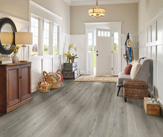 Crystal Gray 5.9" Vinyl by Hartco
