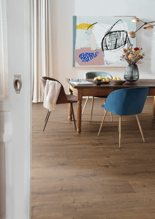Dark Dunnington Oak Water Resistant Laminate by Egger