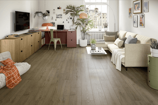 Dark Turin Oak Water Resistant Laminate by Egger