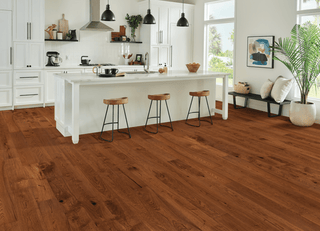 Deep Etched Dusty Ranch 7.48" Engineered Hardwood by Hartco