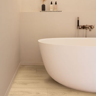 Desert greige oak Waterproof Laminate by Quickstep