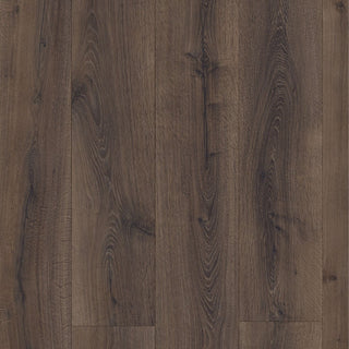 Desert oak brushed dark brown Waterproof Laminate by Quickstep