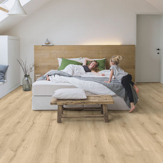 Desert oak light natural Waterproof Laminate by Quickstep