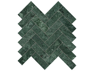 Diosa Verde Herringbone 1.25x4 Tile & Stone by Anatolia Tile