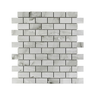 DUSKY ONYX 1X2 MOSAIC MATTE Tile & Stone by Anthology Tile
