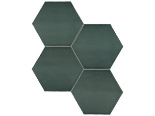 Emerald Hexagon Tile & Stone by Anatolia Tile