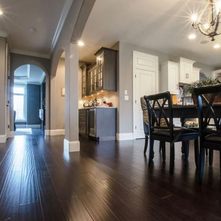 Engineered Bamboo, Coffee X - Wide Engineered Hardwood by Tesoro Woods