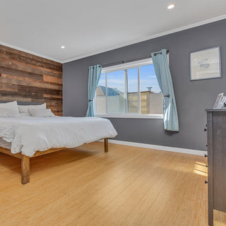 Engineered Bamboo, Honey Click 6ft Engineered Hardwood by Tesoro Woods