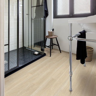 Estate oak beige Waterproof Laminate by Quickstep