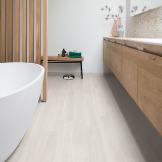 Estate oak light grey Waterproof Laminate by Quickstep