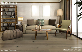 Eternal Heart Gray Oak Engineered Hardwood by UA Floors