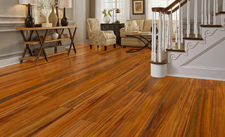 Exotic Walnut Golden Hardwood by Montserrat Floors