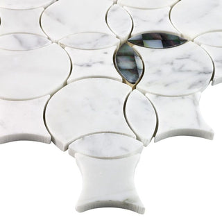FILIGREE PEARL Tile & Stone by Anthology Tile