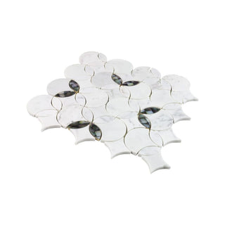 FILIGREE PEARL Tile & Stone by Anthology Tile