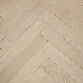 French Oak, Camille Herringbone Engineered Hardwood by Tesoro Woods
