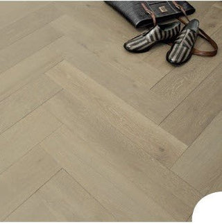 French Oak, Colette Herringbone Engineered Hardwood by Tesoro Woods