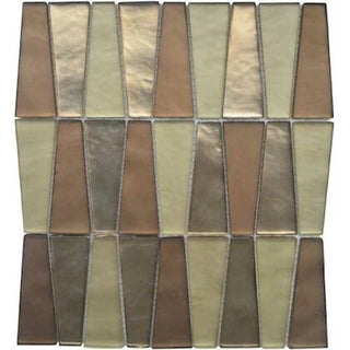 Geometric in Antique Brass Tile & Stone by Paradiso