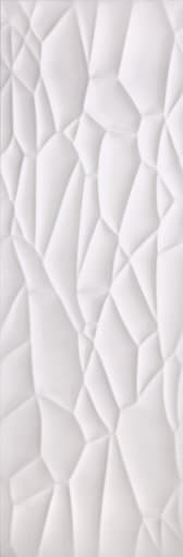 Glaciar Solid Mojave Glossy 12x36 by Happy Floors