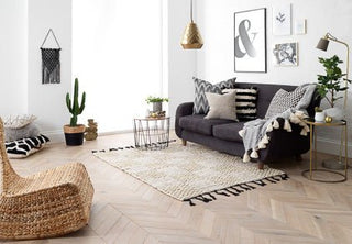Goodrich Feather Oak Chevron Engineered Hardwood by Wood Pecker Flooring