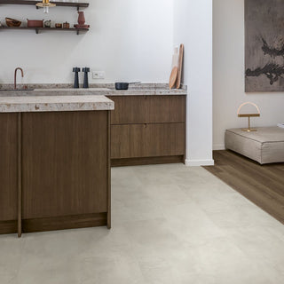 Grey concrete Waterproof Laminate by Quickstep