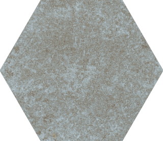 Grey Hexagon 5x6 by Happy Floors