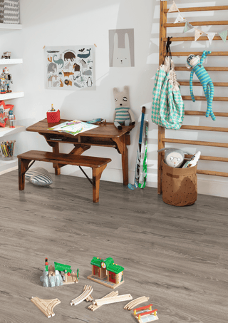 Grey Panora Oak Water Resistant Laminate by Egger