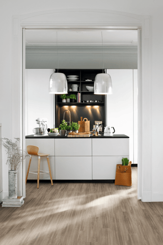 Grey Soria Oak Water Resistant Laminate by Egger