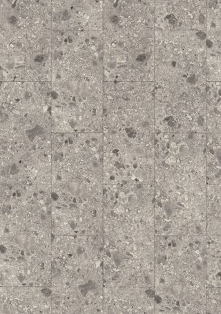 Grey Triestino Terrazzo Water Resistant Laminate by Egger