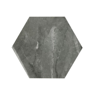 GRIS NATURALLE HEXAGON POLISHED Tile & Stone by Anthology Tile