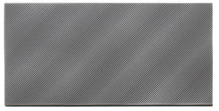 Gunmetal Gloss Rectangle Wave Tile & Stone by American Olean