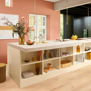 Gyant Xl Sand Natural Water Resistant Laminate by BerryAlloc