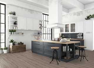 Hampton Greige Vinyl by Harbinger Flooring