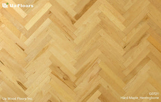 Hard Maple Herringbone Engineered Hardwood by UA Floors