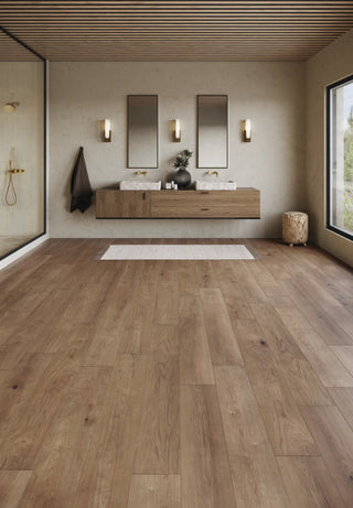 Harmony - Shiitake Waterproof Laminate by Mannington
