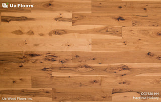 Hazelnut Hickory Engineered Hardwood by UA Floors