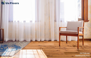 Hazelnut Hickory Engineered Hardwood by UA Floors