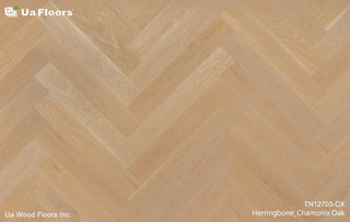 Herringbone_Chamonix Oak Engineered Hardwood by UA Floors