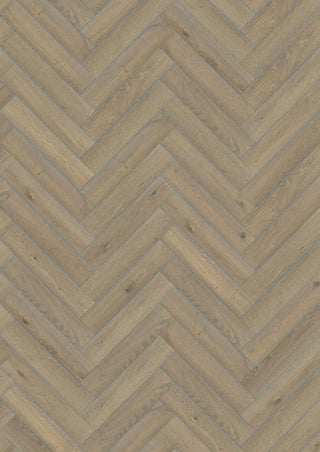 Herringbone Oak CC Vintage White Engineered Hardwood by Kahrs
