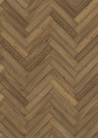 Herringbone Oak CD Smoked Engineered Hardwood by Kahrs