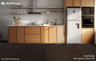 Herringbone_Seine Oak Engineered Hardwood by UA Floors