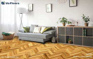 Hickory Herringbone Engineered Hardwood by UA Floors