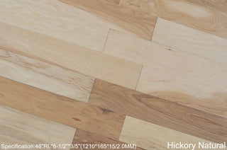 Hickory Natural Engineered Hardwood by Simba Flooring