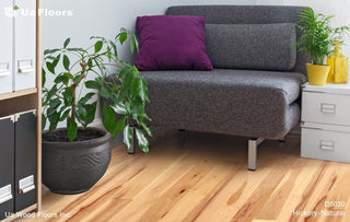Hickory_Natural Engineered Hardwood by UA Floors