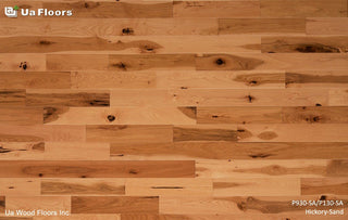 Hickory_Sand 3 9/16" Engineered Hardwood by UA Floors