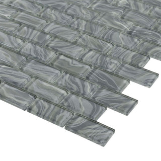 HIGH TIDE GREY 1X2 Tile & Stone by Anthology Tile