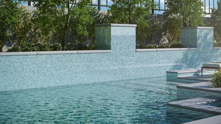 HIGH TIDE SKY BLUE 1X1 Tile & Stone by Anthology Tile