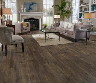 Hillside Hickory - Coal Waterproof Laminate by Mannington