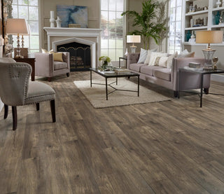 Hillside Hickory - Stone Waterproof Laminate by Mannington